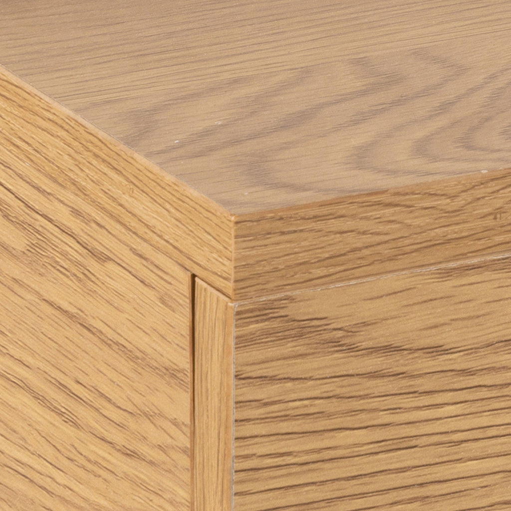 Ashlan Square Bedside Table with 1 Drawers in Oak - image 9