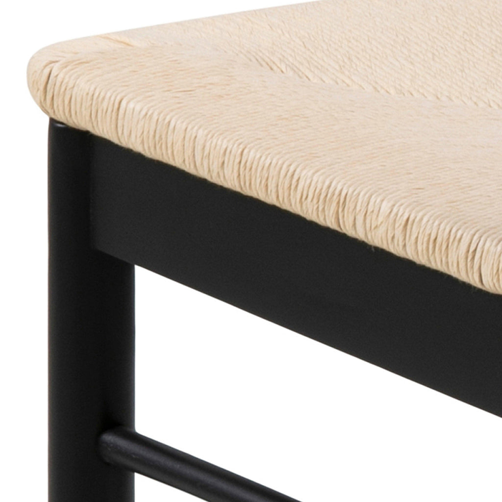 Cassandra Dining Chair with Armrest in Black Set of 2 - image 9