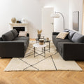 Avila Side Table with White Marble Top 52x40cm - image 3