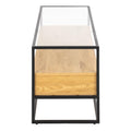 Randolf TV Unitin Black and Oak - image 3