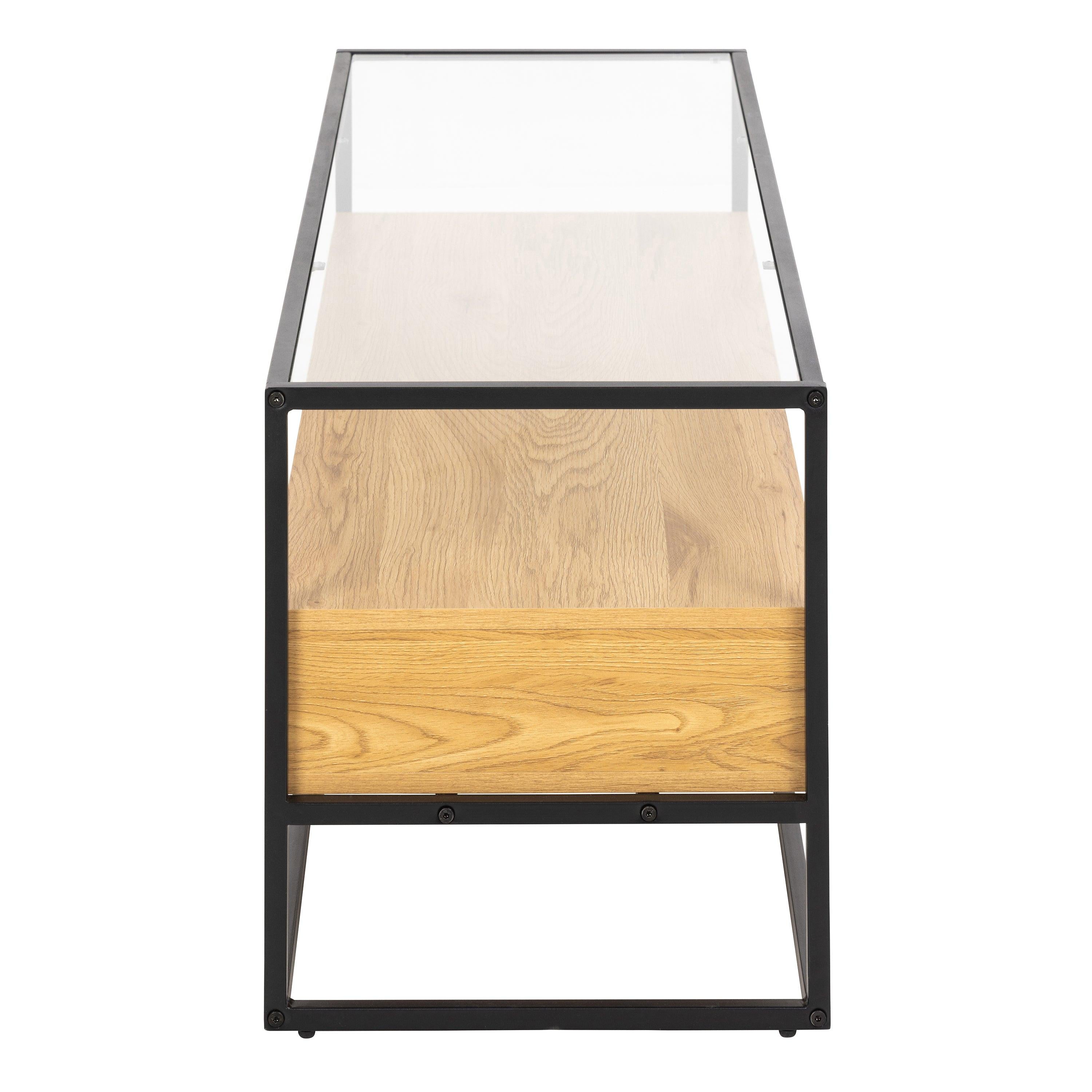 Randolf TV Unitin Black and Oak - image 3
