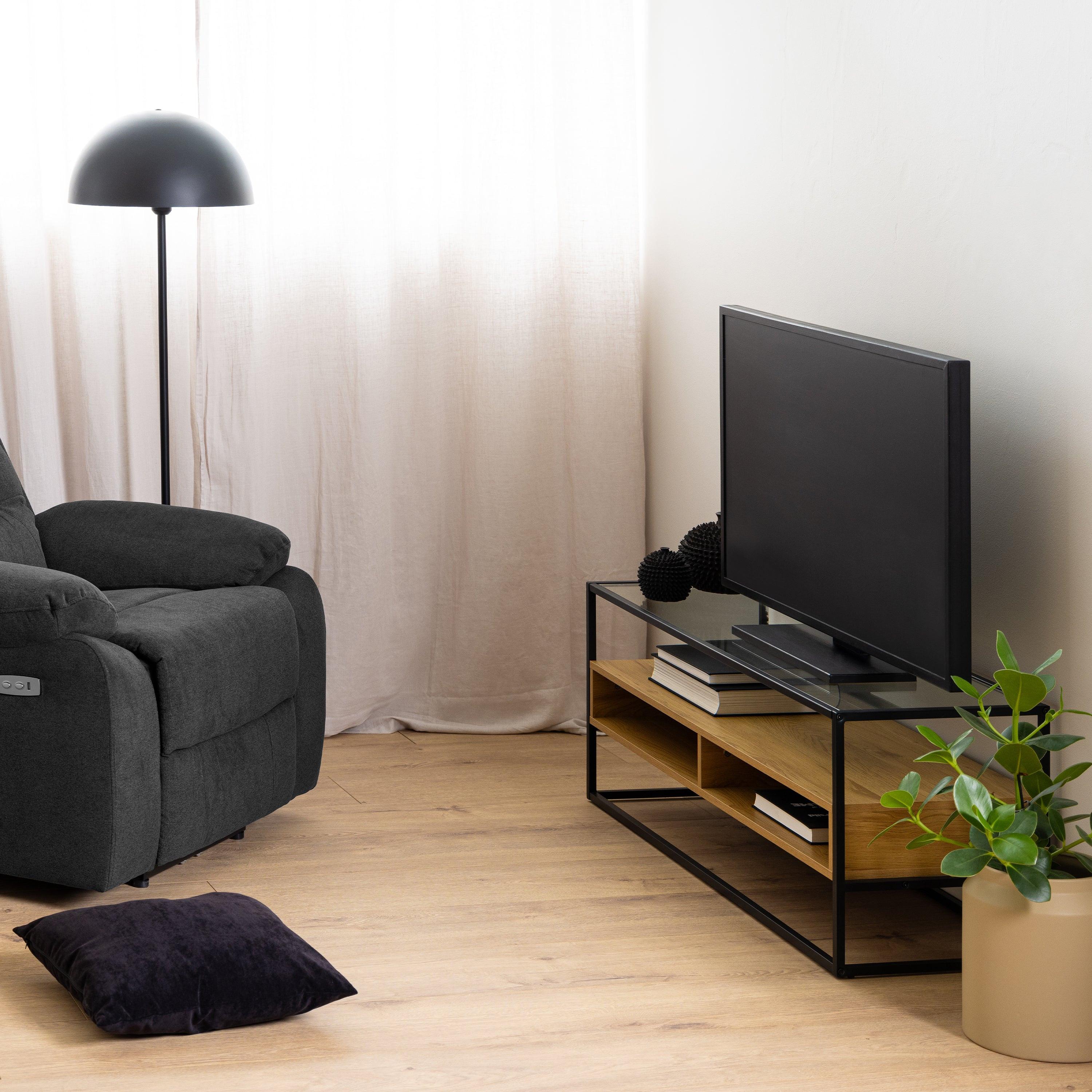 Randolf TV Unitin Black and Oak - image 4