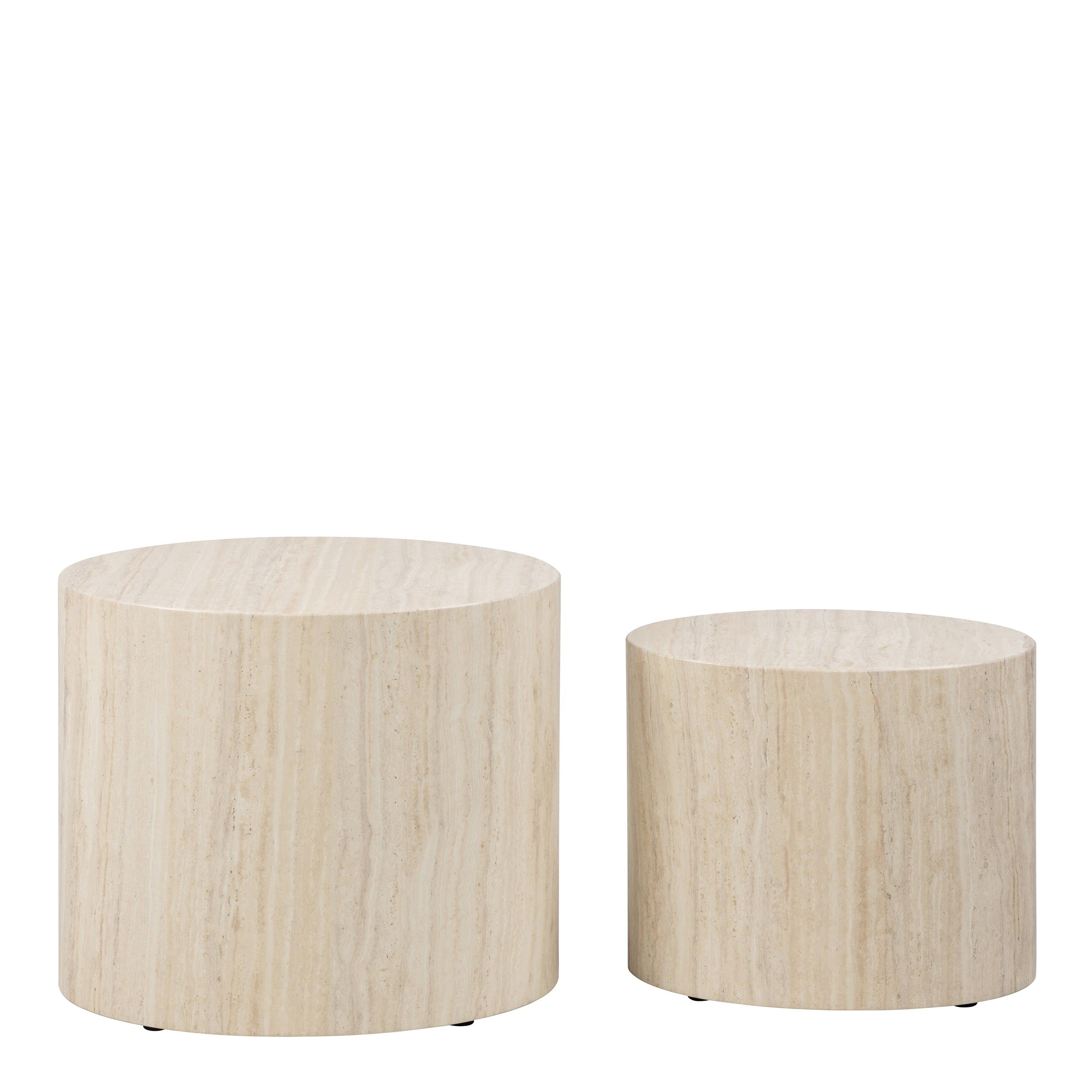 Mice Oval Coffee Table Set in Light Oak - image 2