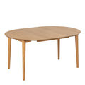 Montreux Round Extending Dining Table in Oak 154-115cm - image 3