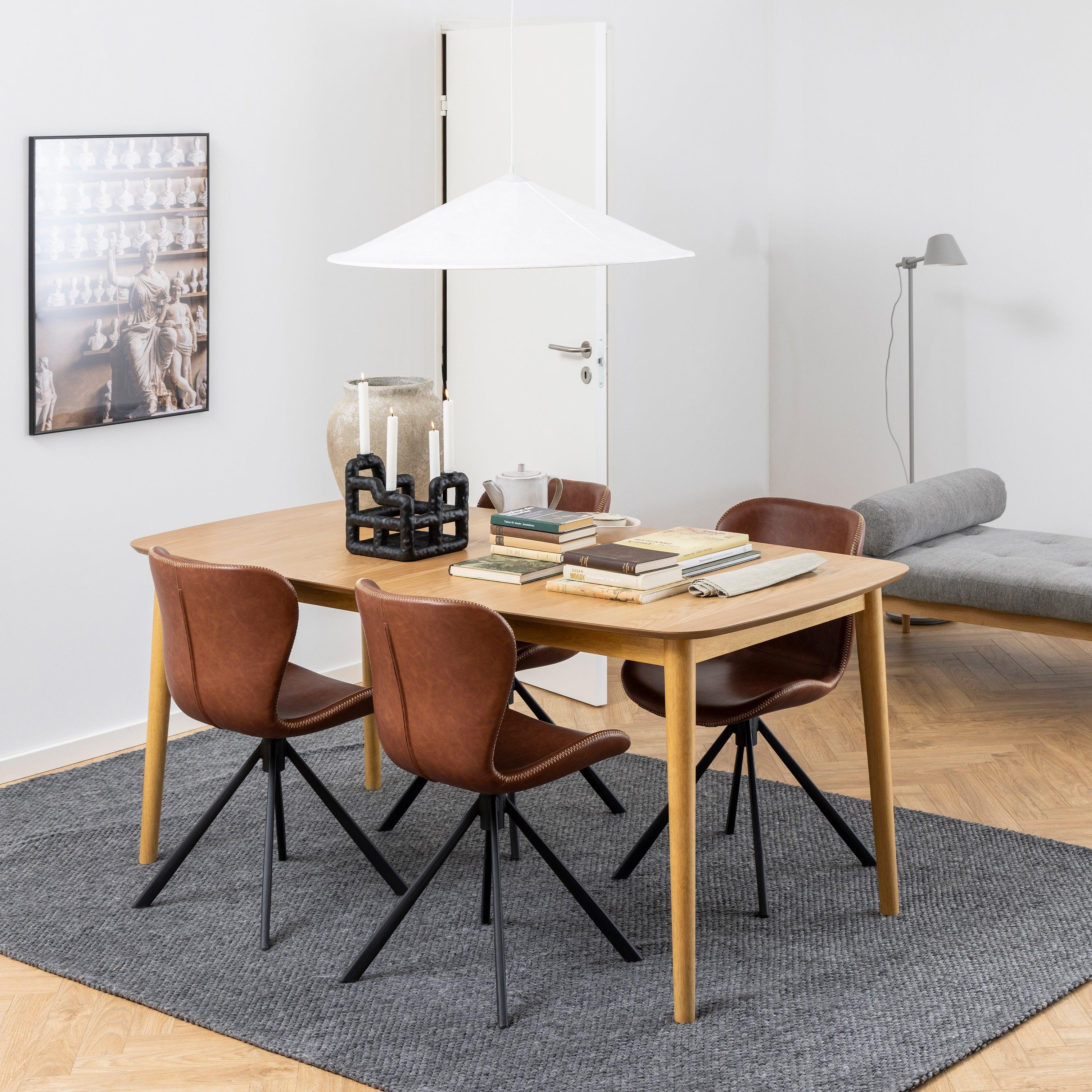 Montreux Rectangular Extending Dining Table in Oak 180-219 cm - image 6