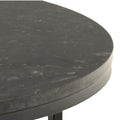Spiro Coffee Table with Black Marble Melamine Top & Black Legs - image 5