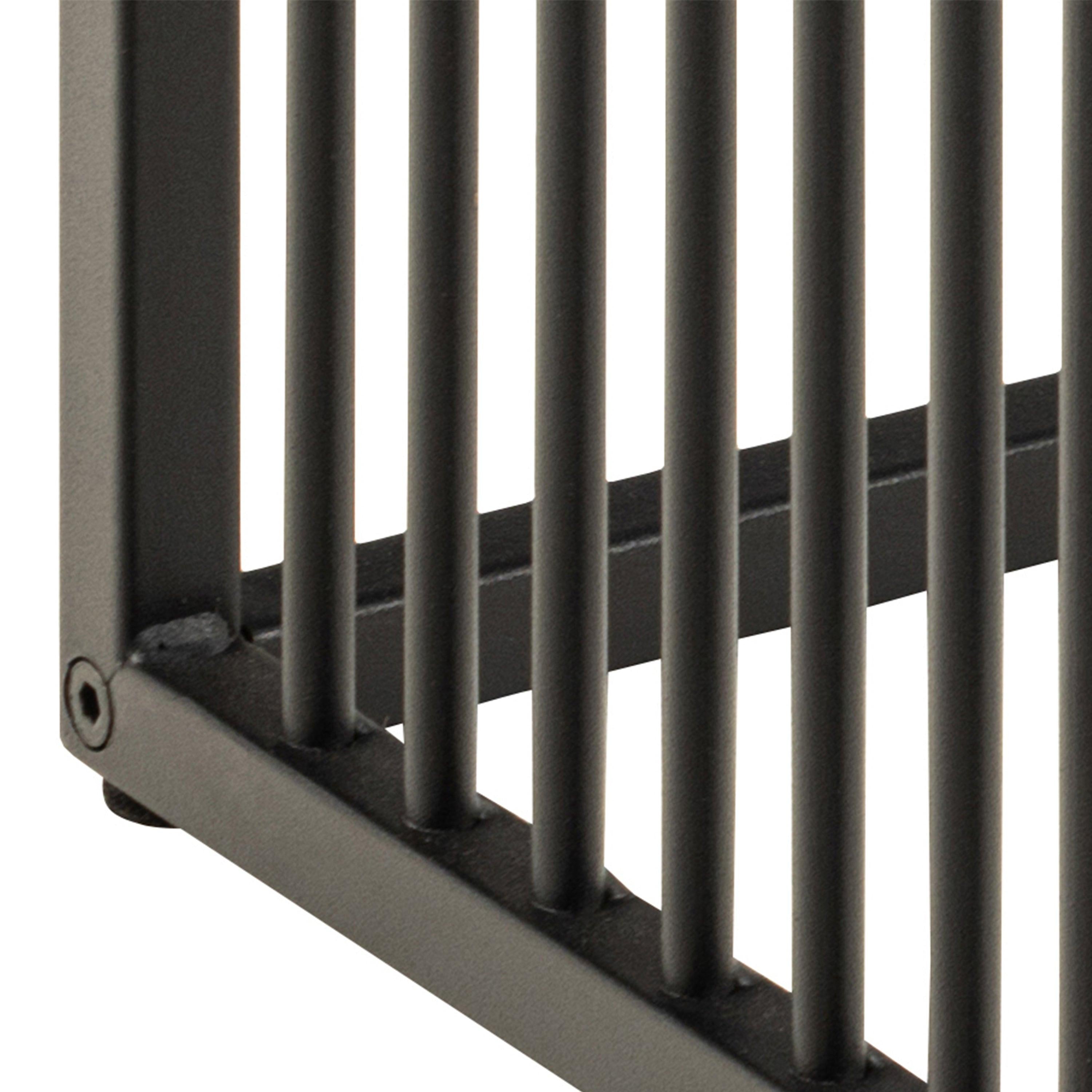 Strington Side Table in Black with Glass Top - image 9