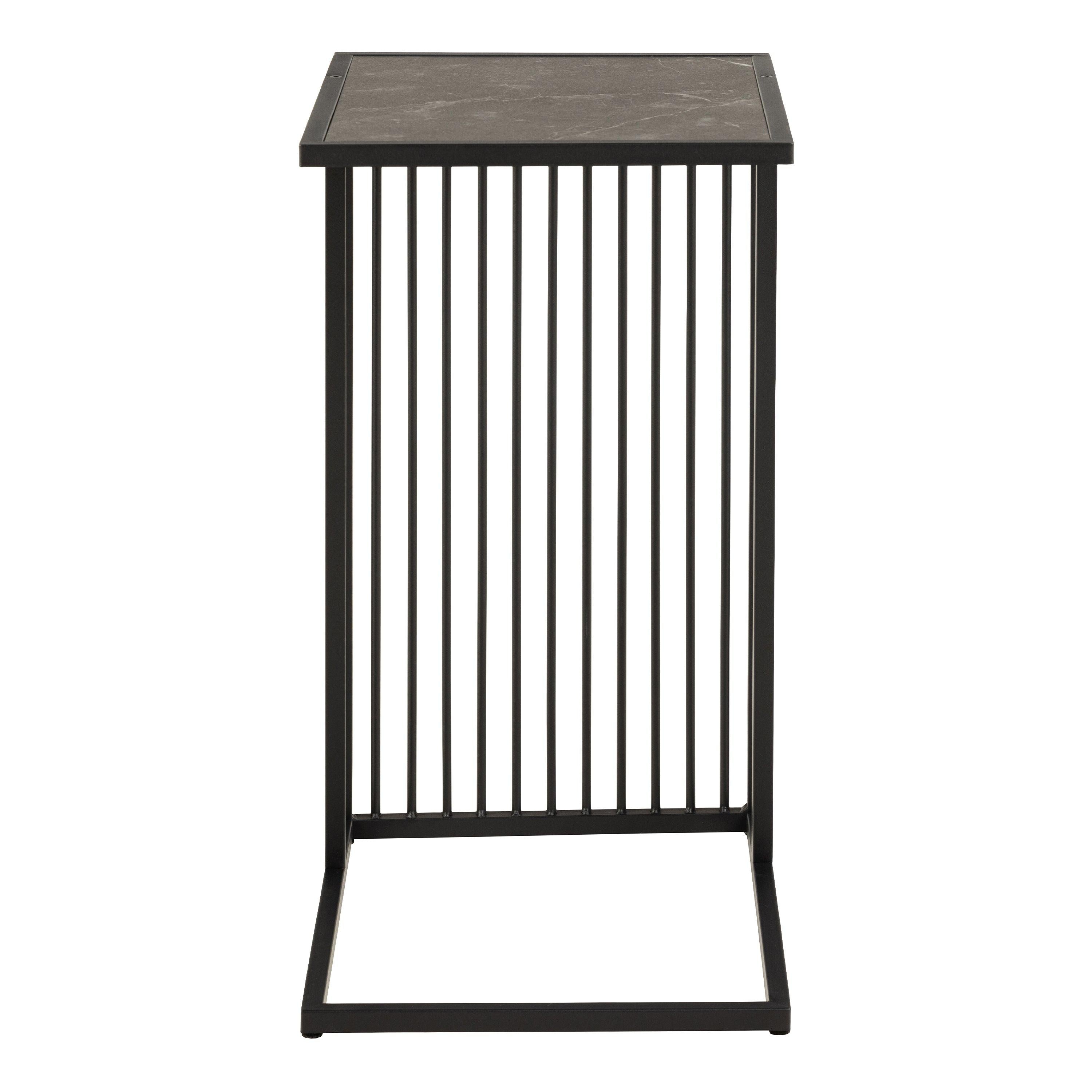 Strington Tall Side Table in Black - image 3