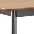 Roxby Bar Table Included 2 Roxby Bar Stool, Black and Oak - image 4