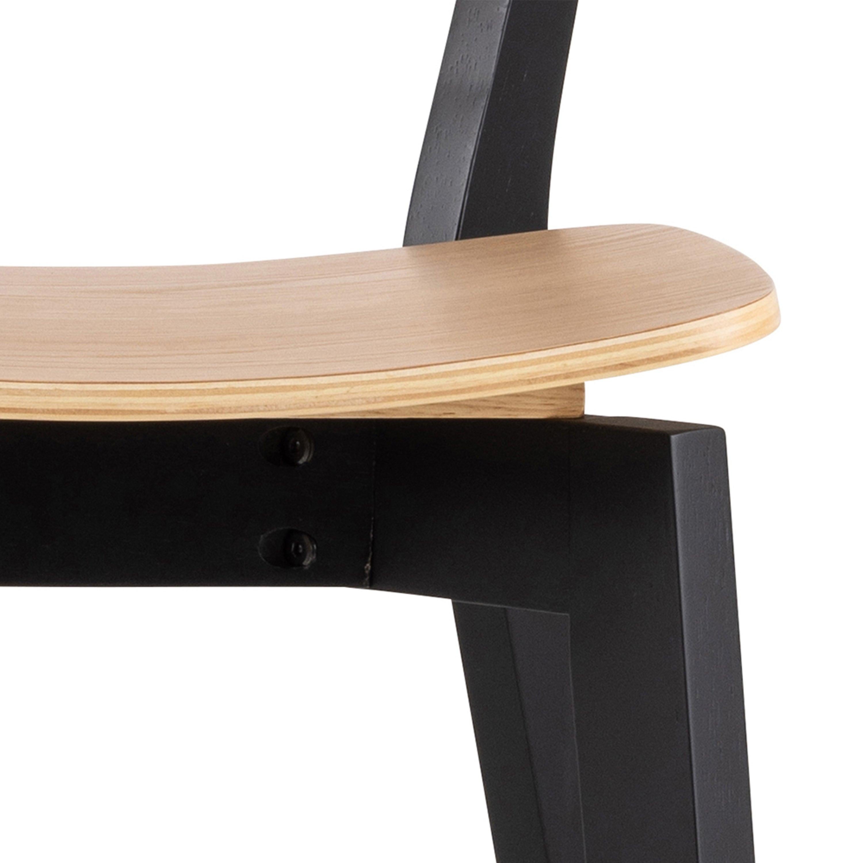Roxby Bar Table Included 2 Roxby Bar Stool, Black and Oak - image 9