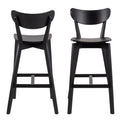 Roxby Bar Stool in Black Set of 2 - image 2