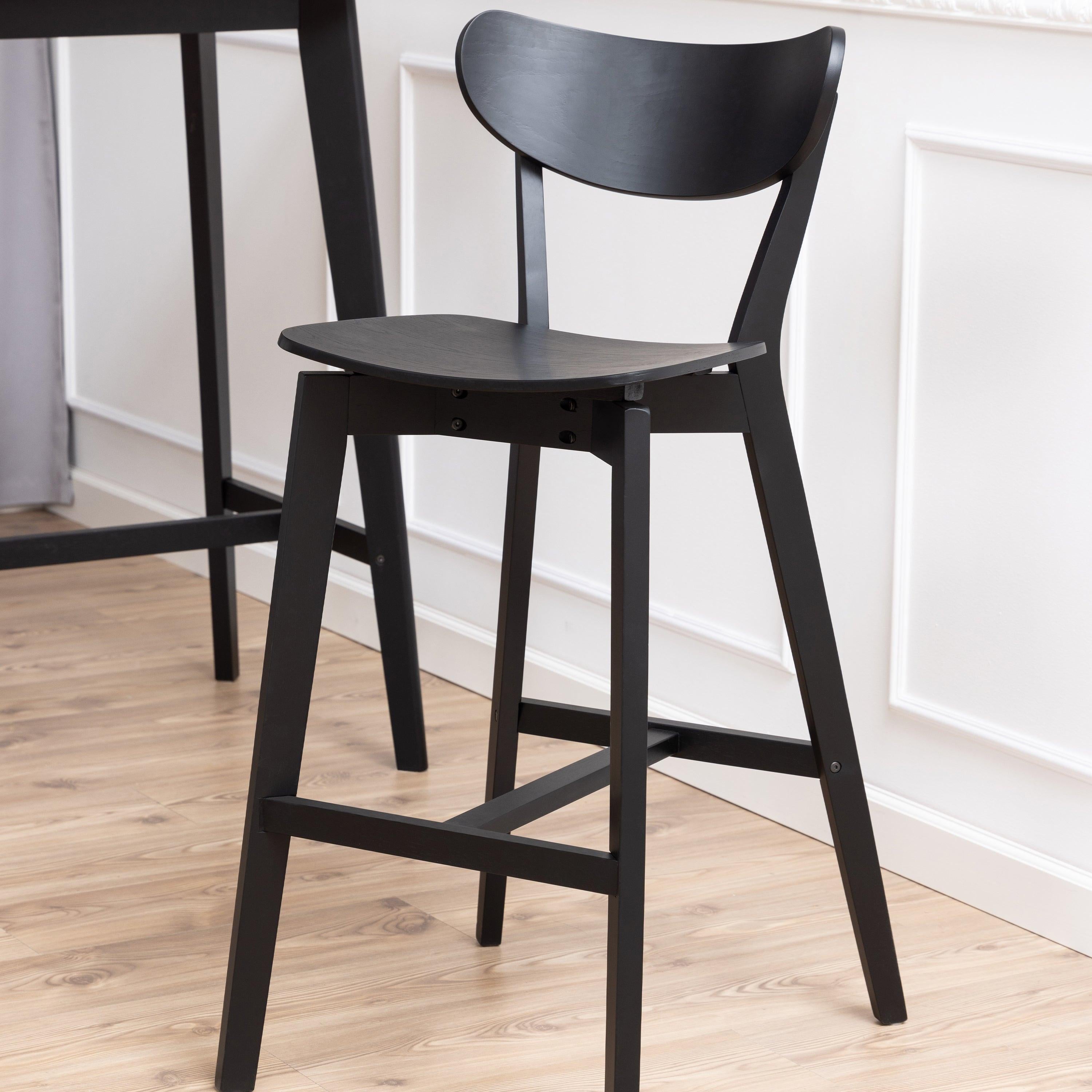 Roxby Bar Stool in Black Set of 2 - image 5