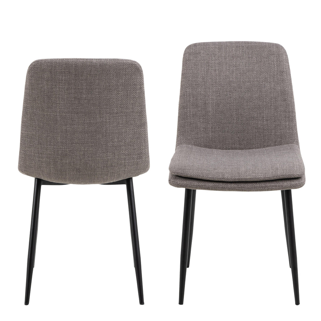 Becca Dining Chair in Light Brown Set of 4 - image 2