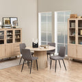 Becca Dining Chair in Light Brown Set of 4 - image 4