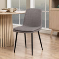 Becca Dining Chair in Light Brown Set of 4 - image 5