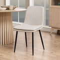 Becca Dining Chair in Beige Set of 4 - image 5