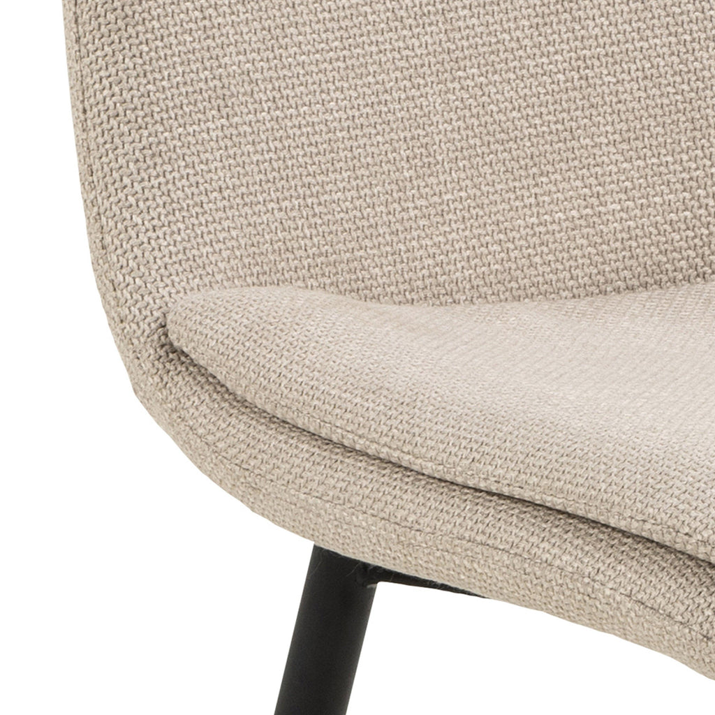 Becca Dining Chair in Beige Set of 4 - image 6