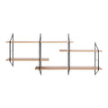Belfast Wall Unit with 4 Shelves in Oak - image 2