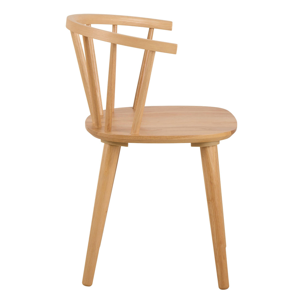Ida Dining Chair in Oak Set of 2 - image 3