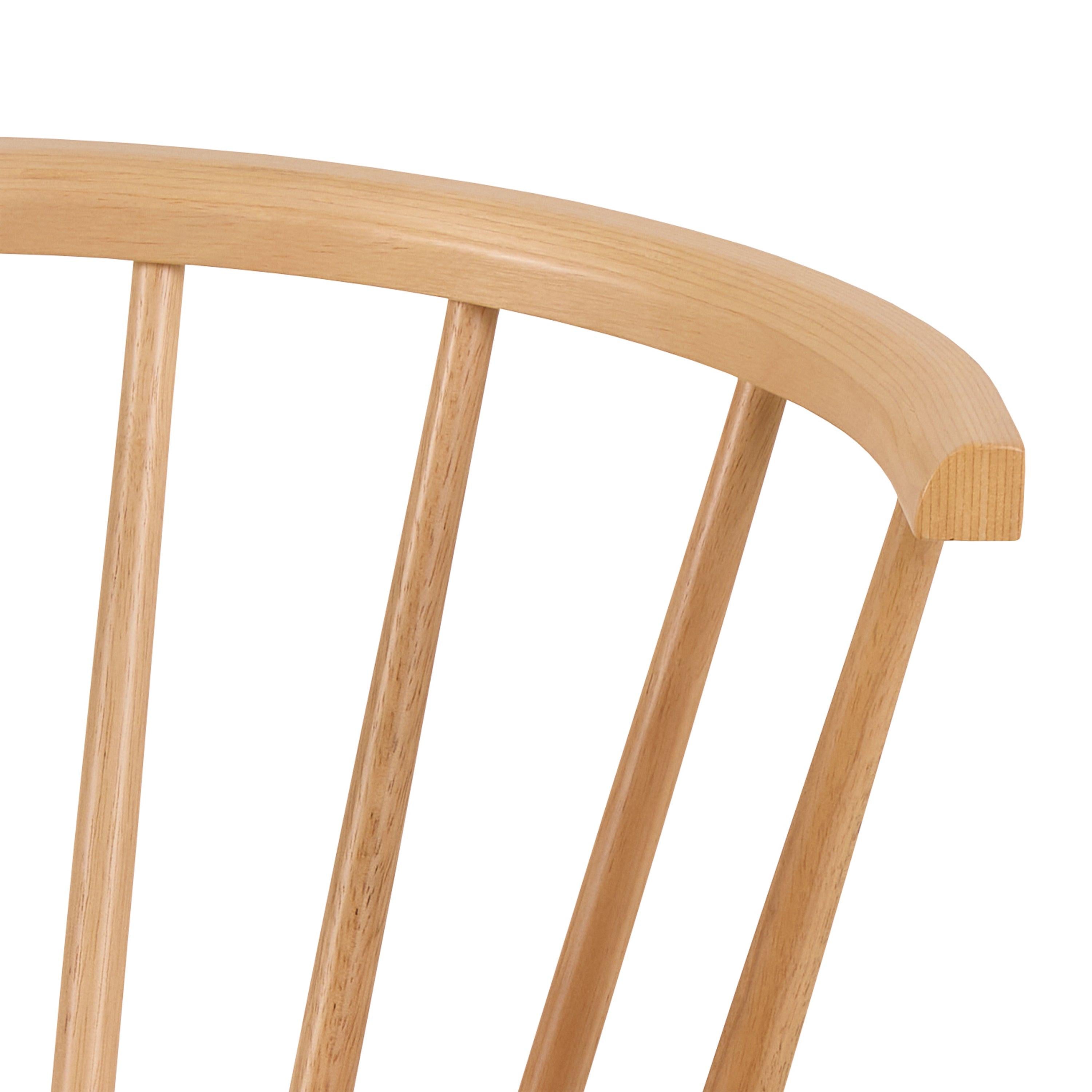 Ida Dining Chair in Oak Set of 2 - image 6