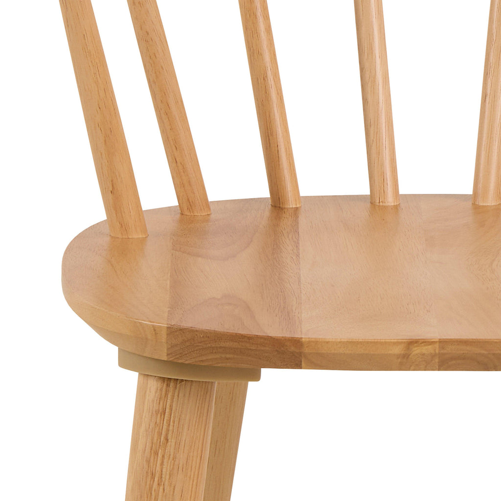 Ida Dining Chair in Oak Set of 2 - image 7