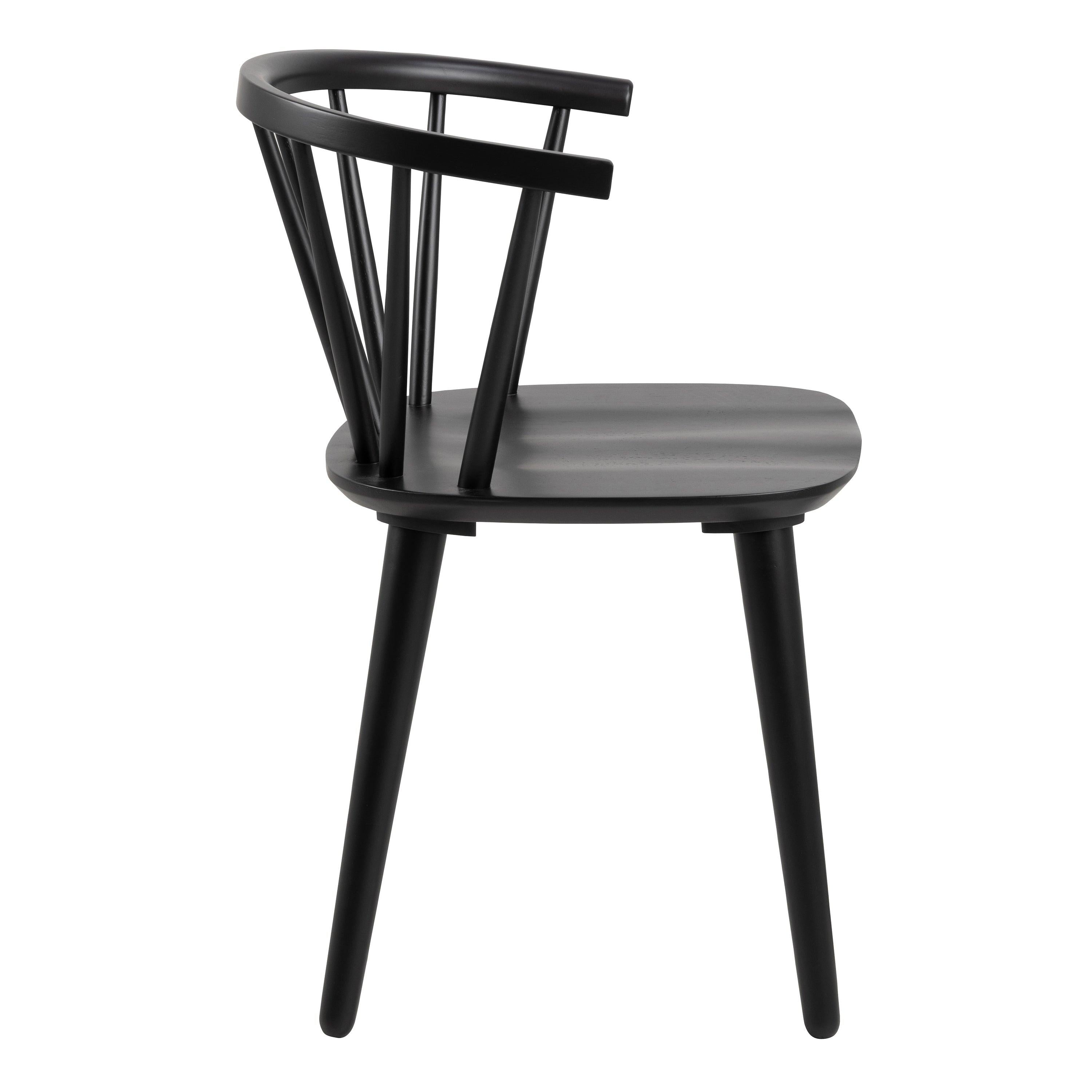 Ida Dining Chair in Black Set of 2 - image 3