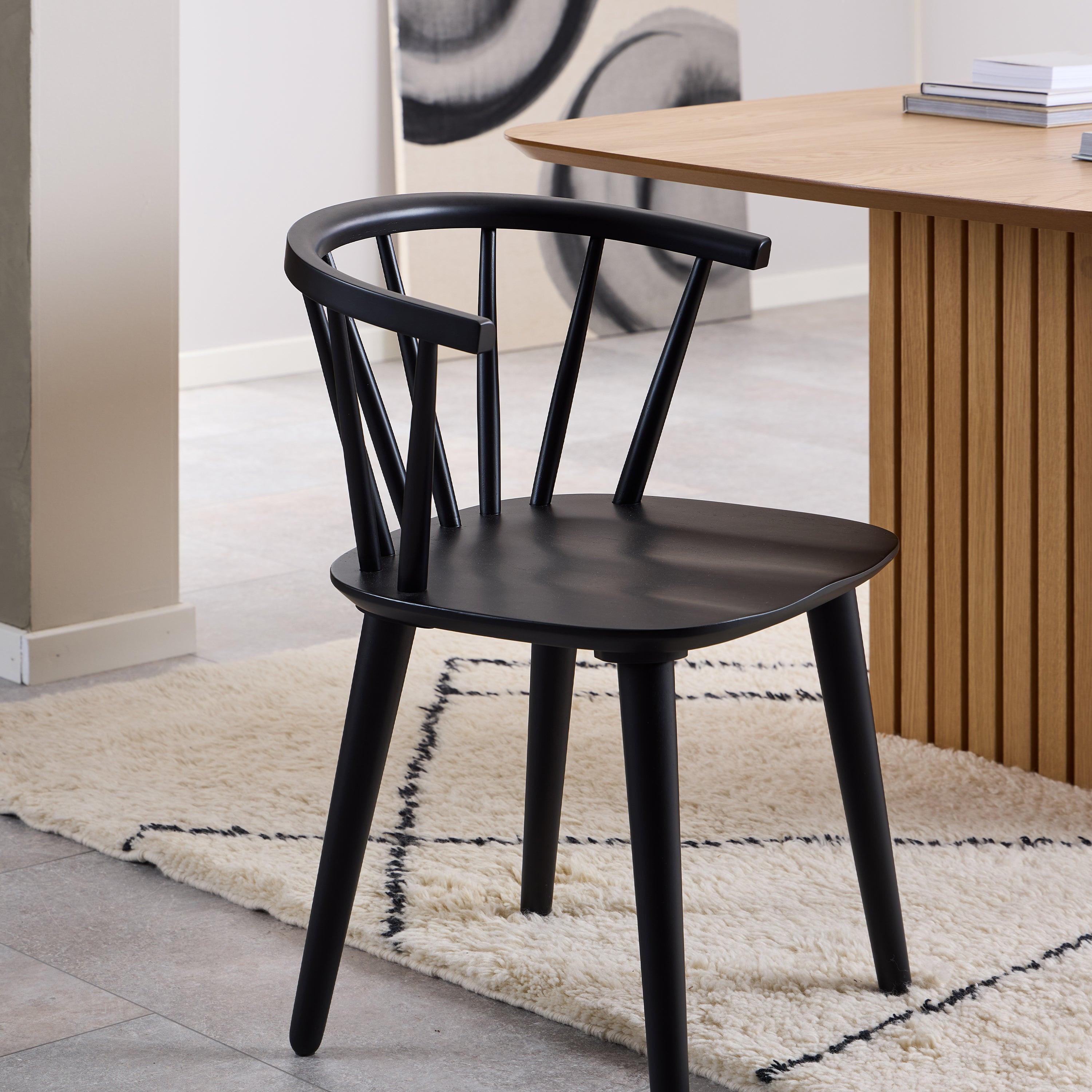 Ida Dining Chair in Black Set of 2 - image 5
