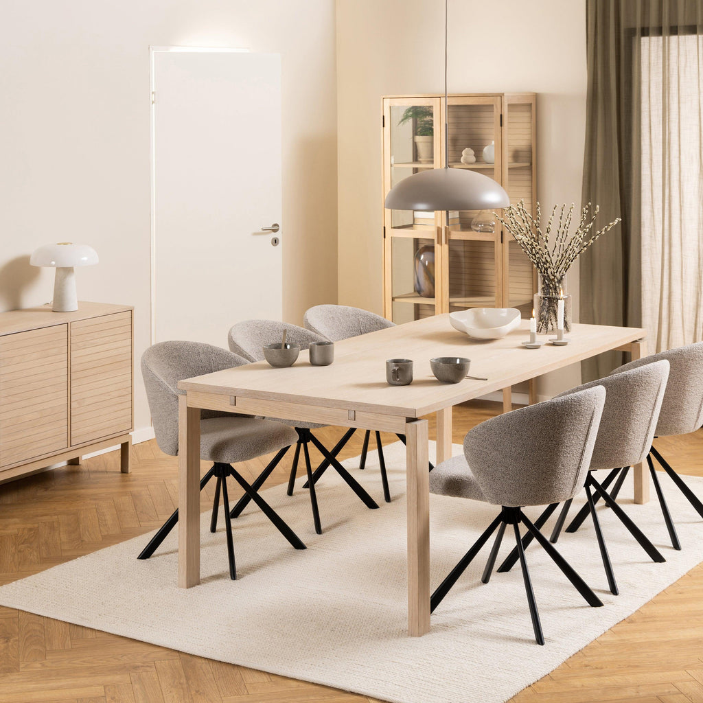 Linley Extending Dining Table in White Oak - image 3