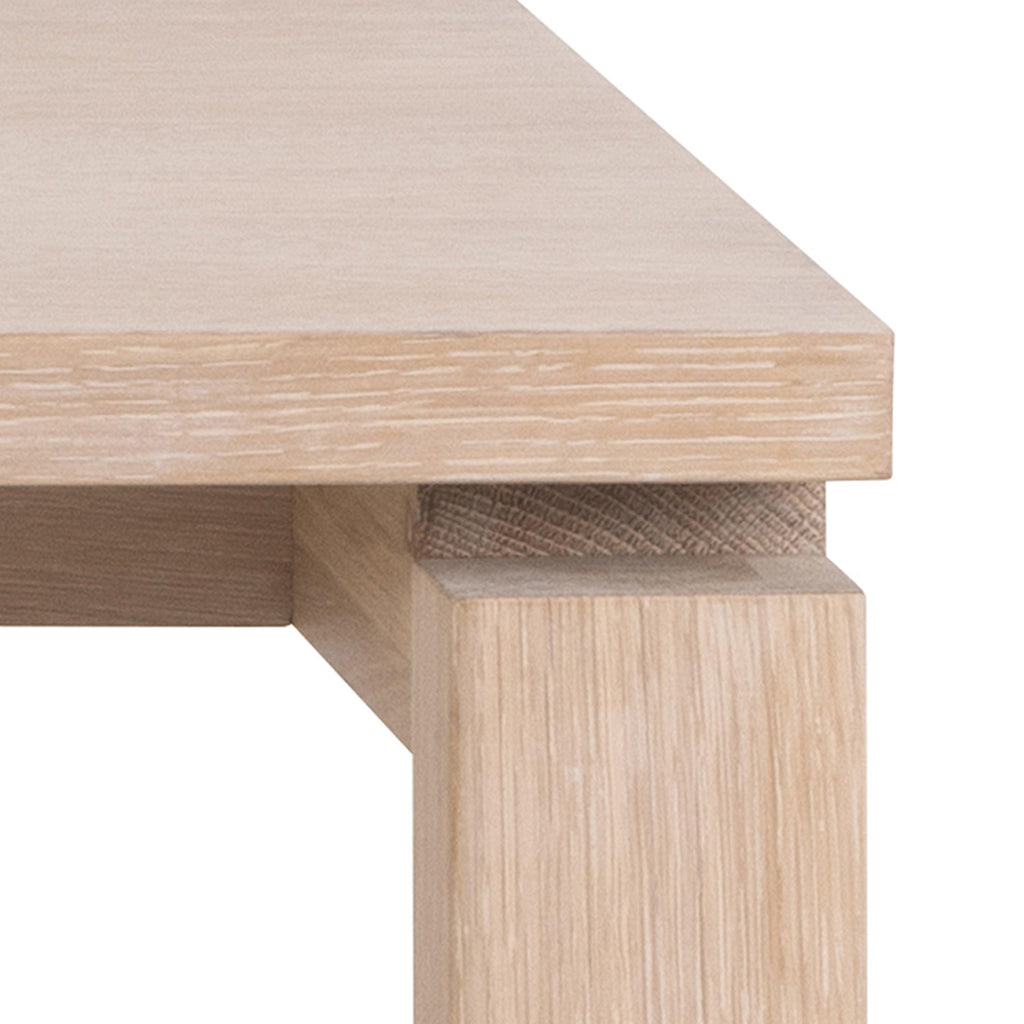Linley Extendable Dining Table in White Oak 200/300 x 100 x 75cm - image 10