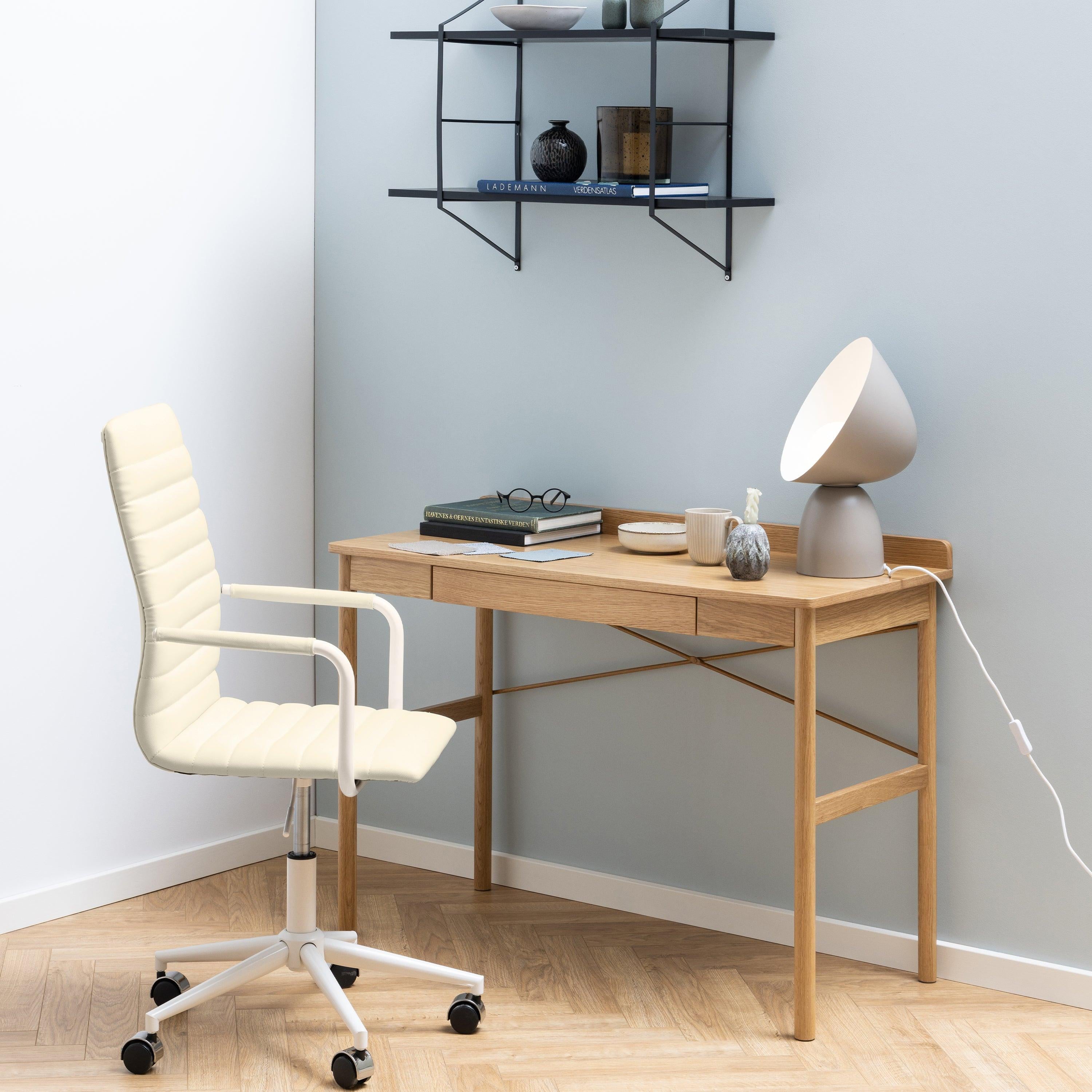 Paul Office Desk in Oak - image 4