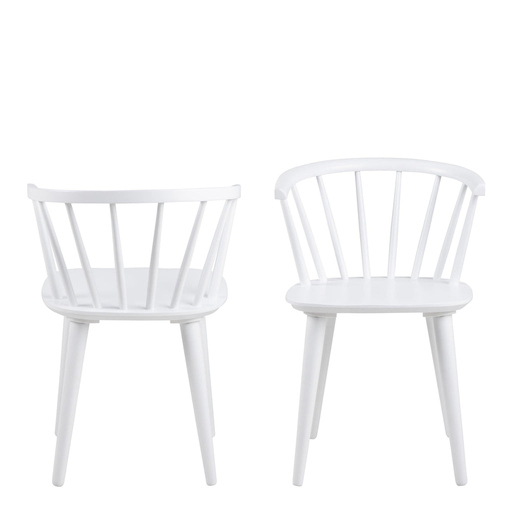 Ida Dining Chair in White Set of 2 - image 2