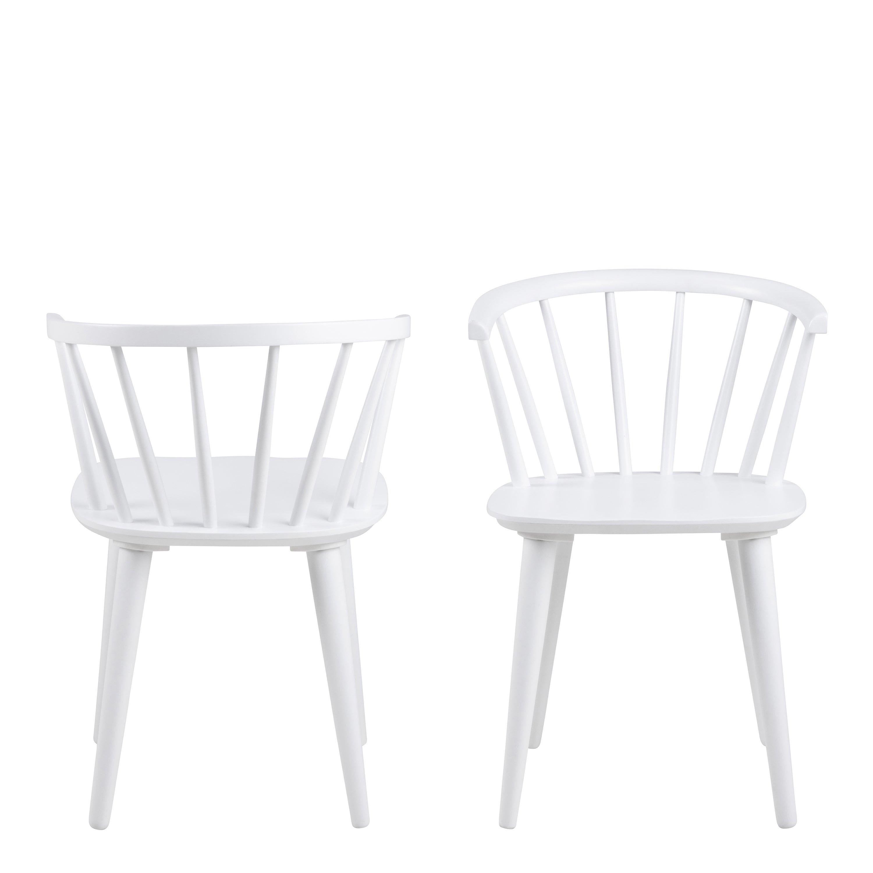 Ida Dining Chair in White Set of 2 - image 2