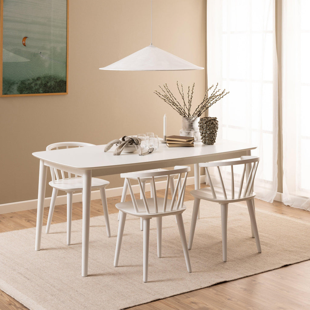 Ida Dining Chair in White Set of 2 - image 4