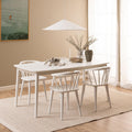 Ida Dining Chair in White Set of 2 - image 4