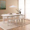 Ida Dining Chair in White Set of 2 - image 5