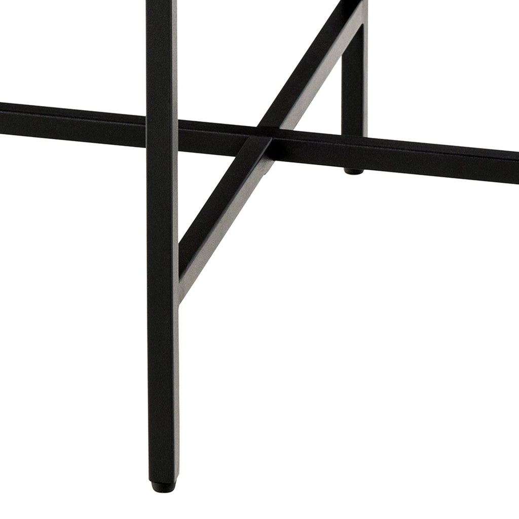 Lamoine Round Side Table in Matt Black - image 7