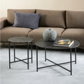 Lamoine Round Coffee Table in Matt Black - image 3