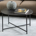Lamoine Round Coffee Table in Matt Black - image 4