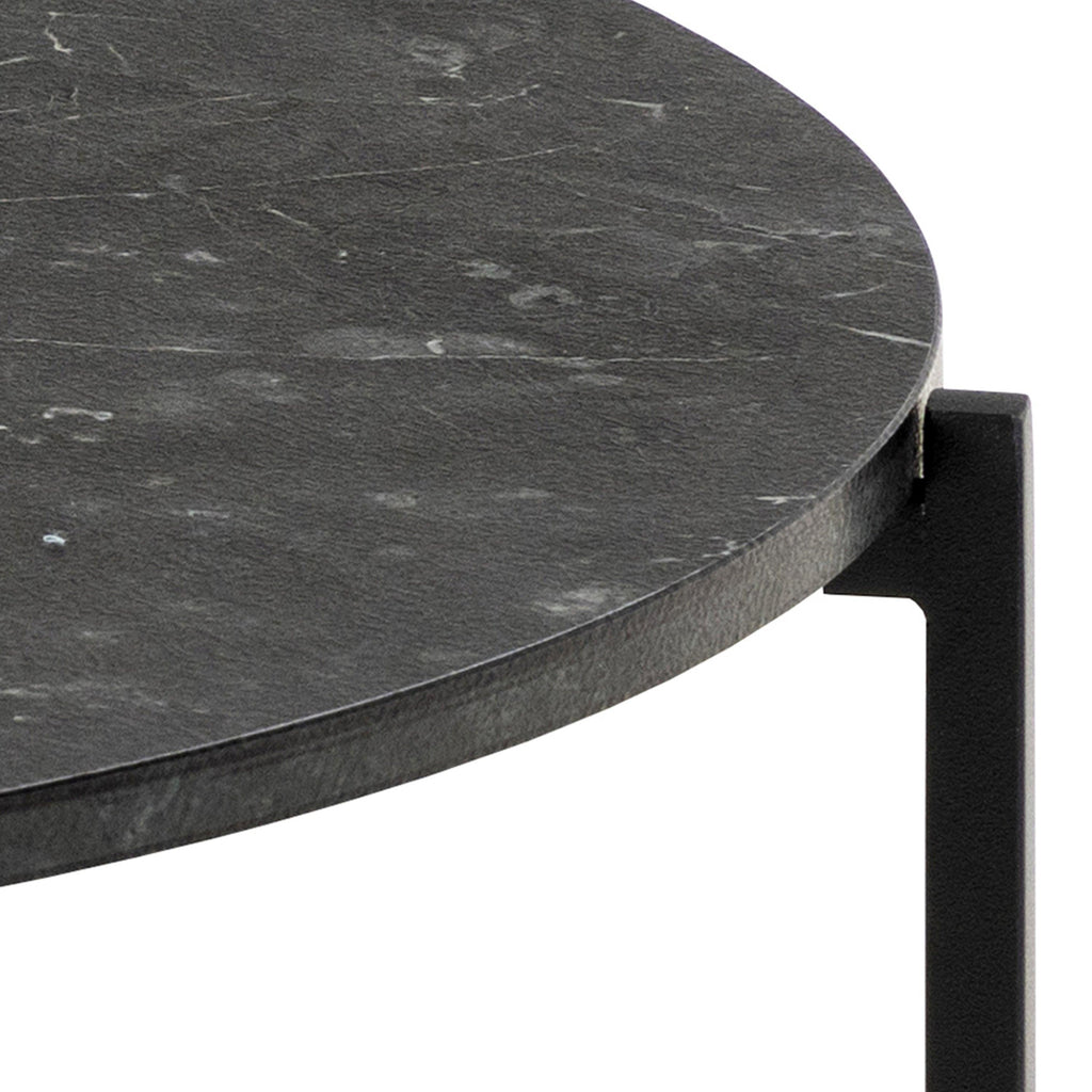 Lamoine Round Coffee Table in Matt Black - image 6
