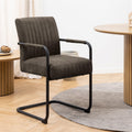 Adele Dining Chair in Grey Fabric Set of 2 - image 5