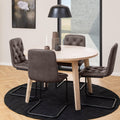A-Line Round Dining Table in White Oak - image 3