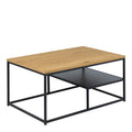 Gila Coffee Table with Open Shelf in Oak - image 3