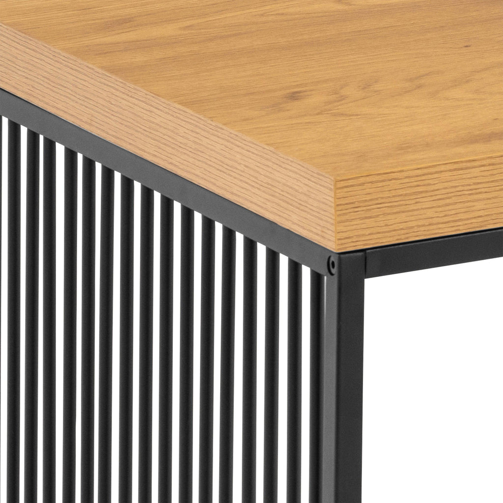 Strington Coffee Table in Black and Oak - image 5
