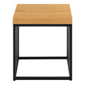 Strington Side Table in Black and Oak - image 2