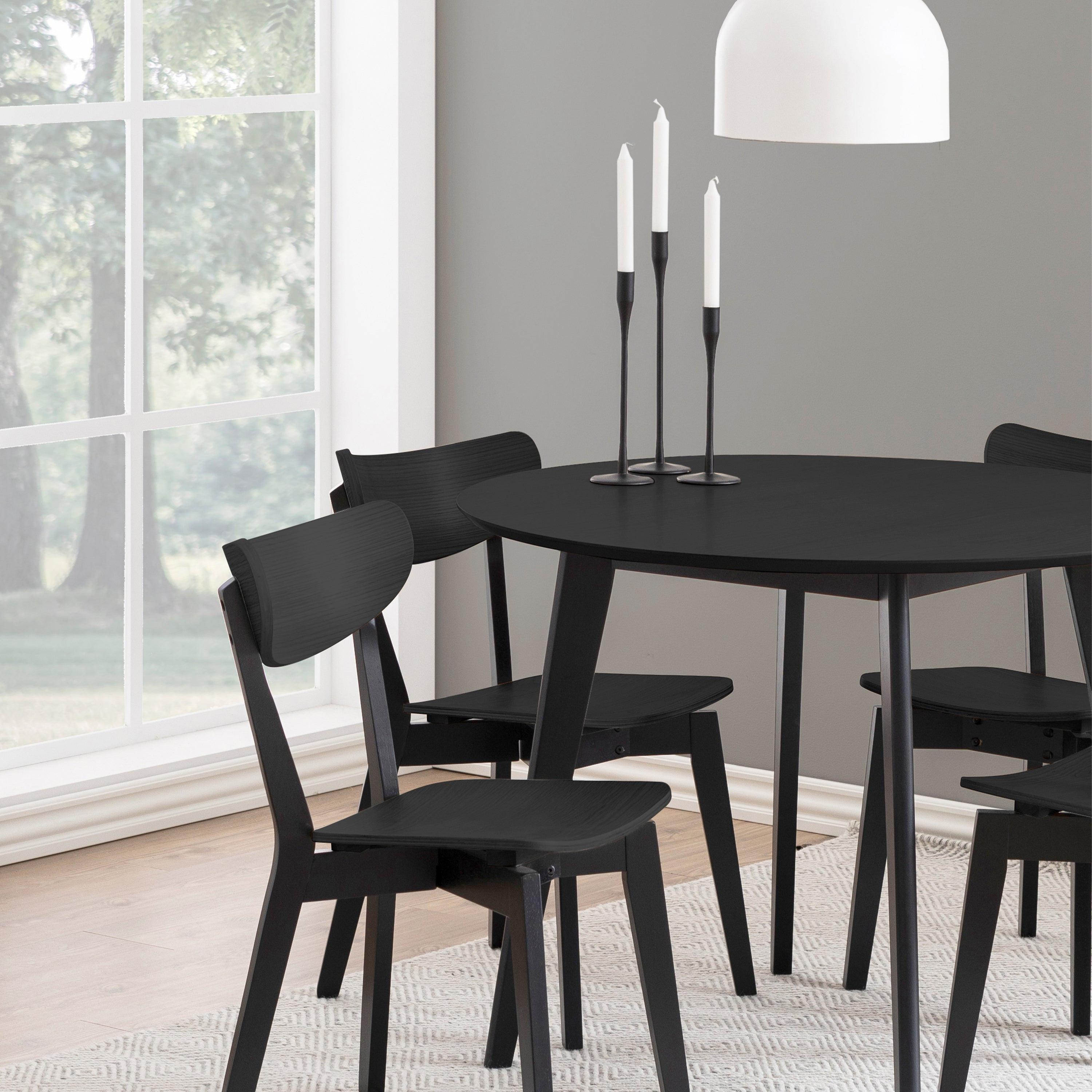 Roxby Dining Chairs in Black Set of 2 - image 5