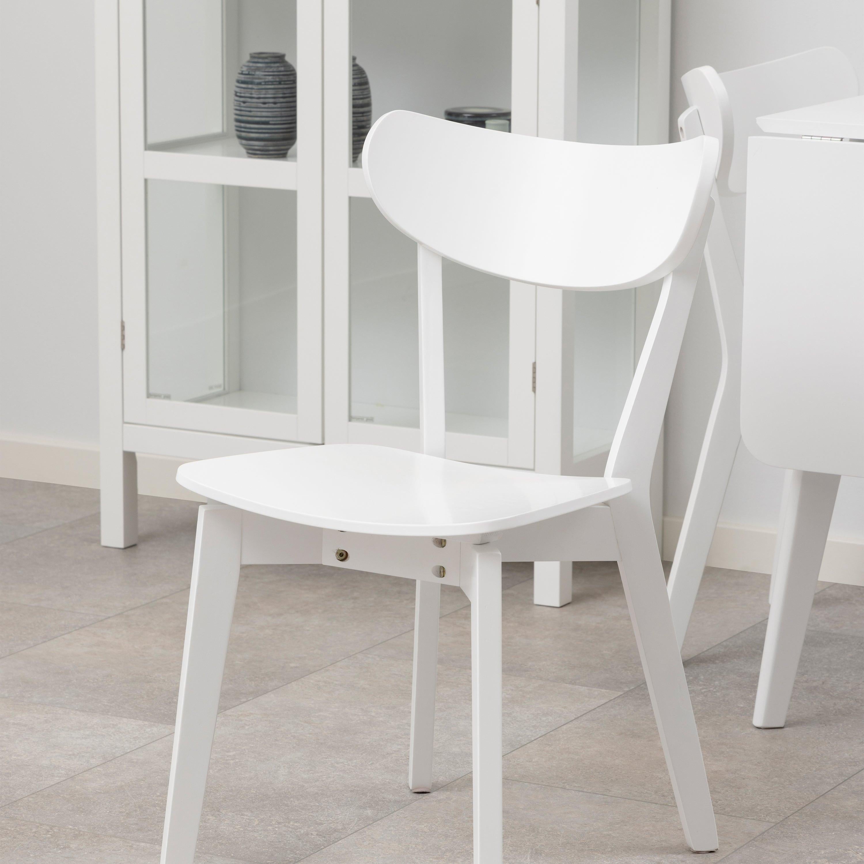 Roxby Dining Chair in White Set of 2 - image 5