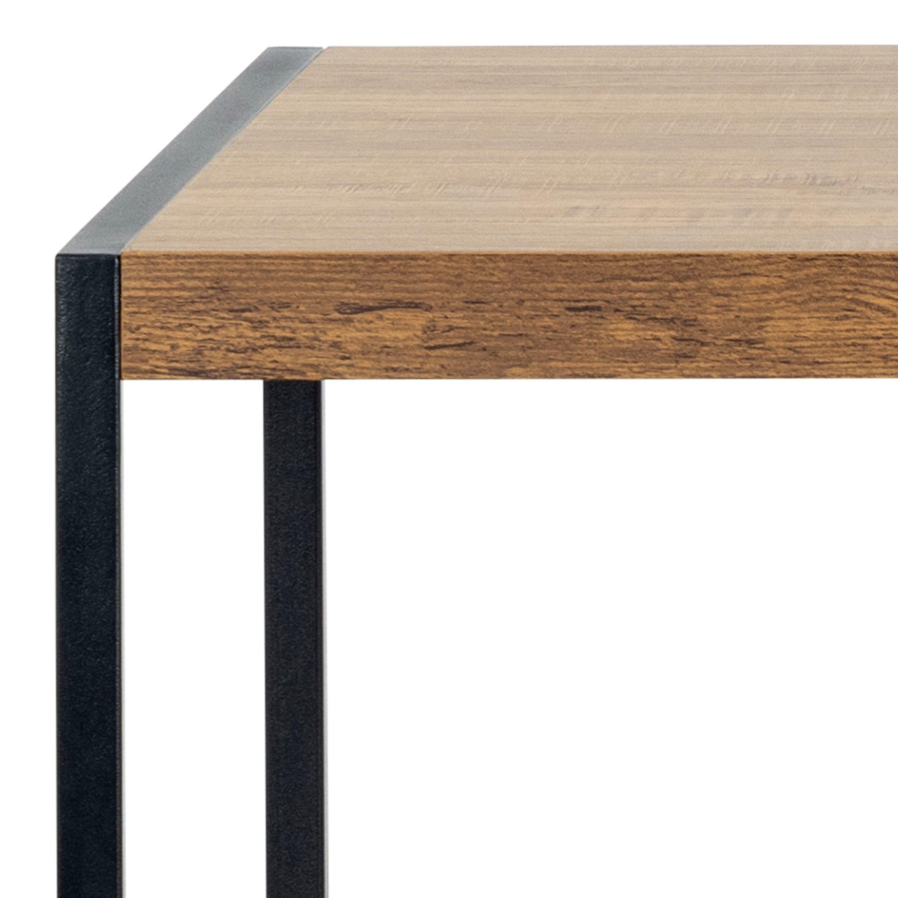 Bahamas Bar Table Set in Black and Oak - image 8