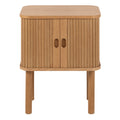 Langley Square Bedside Table in Oak - image 2