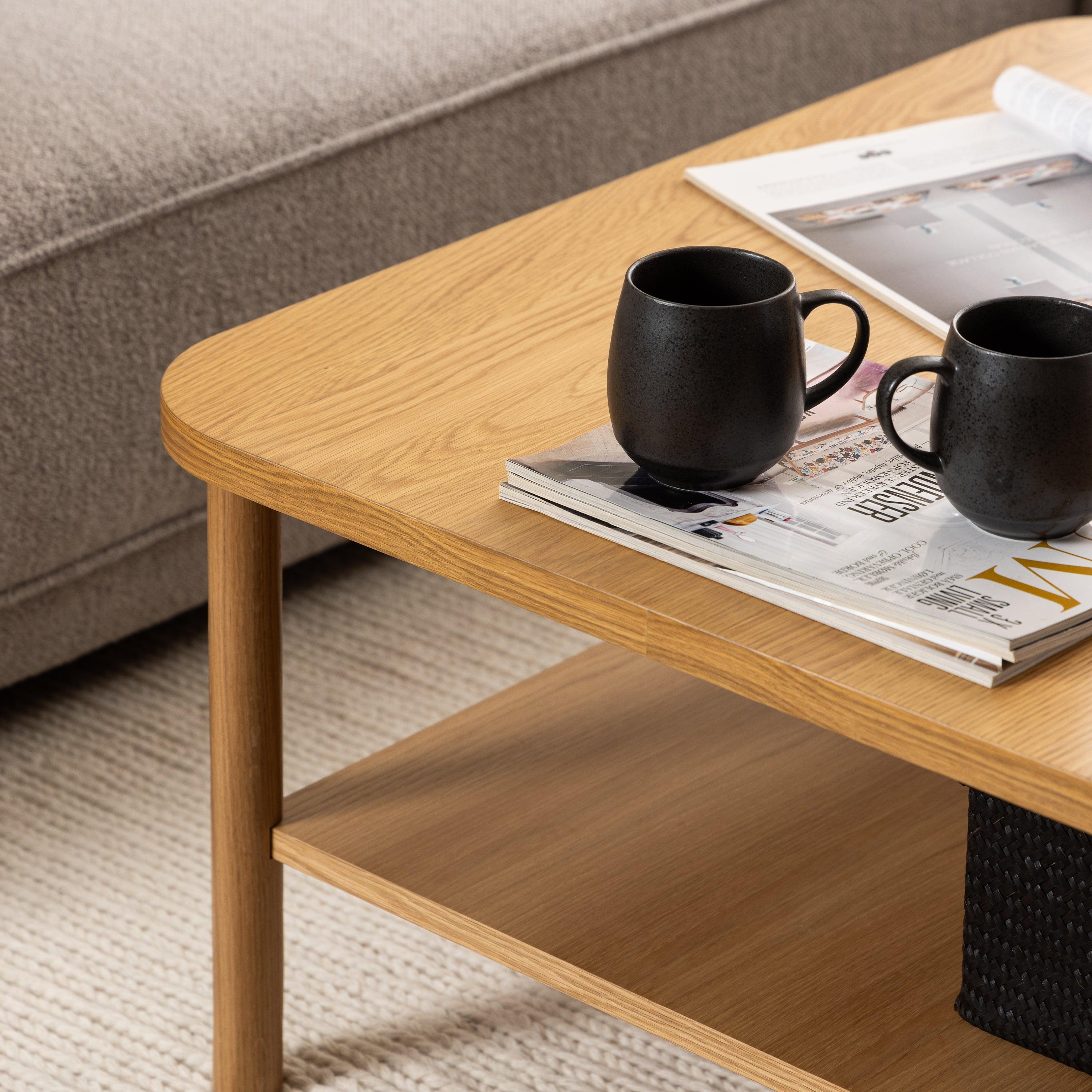 Banbury Square Coffee Table in Oak - image 5