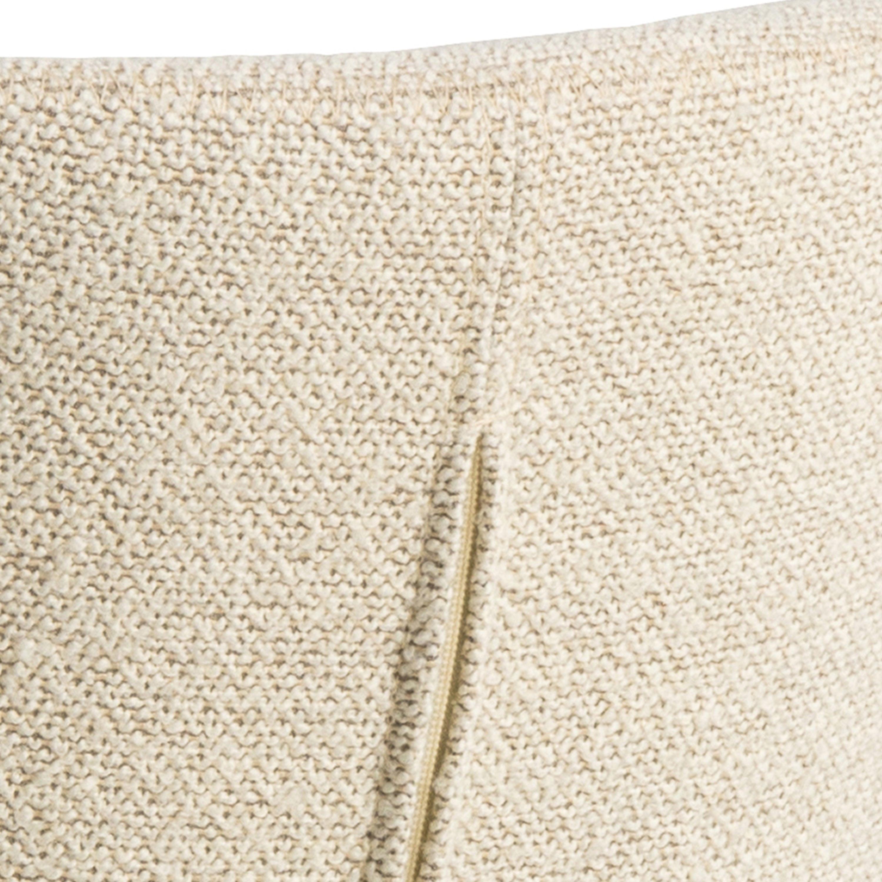 Batilda Swivel Dining Chairs in Cream Fabic Set of 2 - image 6